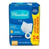 Fralda Geriátrica Plus Tamanho G/xg Roupa Íntima 24 Unidades Plenitud