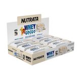 Whey Grego Bar Caixa Com 12 Unidades (480g) - Nutrata Sabor:beijinho De Coco