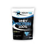 Whey Protein 100% Refil (900g) - Health Time Nutrition Sabor:banana C- Canela