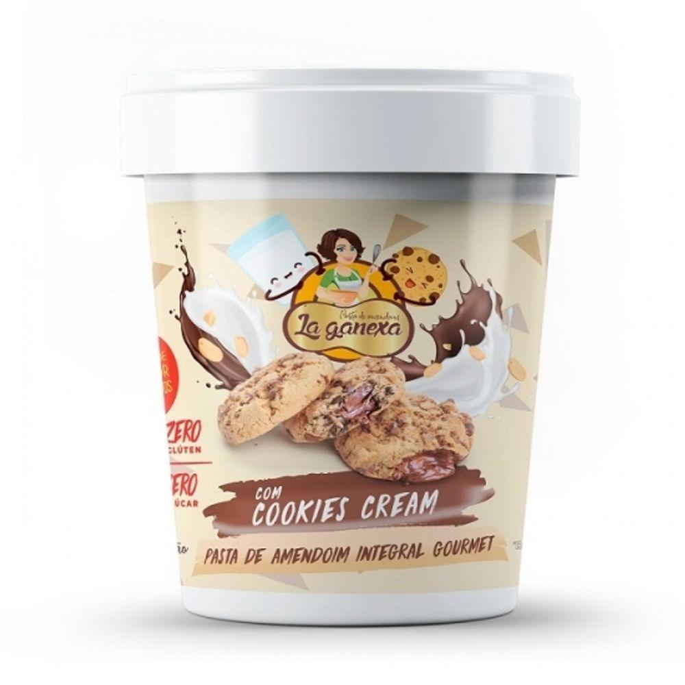 Pasta De Amendoim Integral Gourmet (1,05kg) - La Ganexa Sabor: Com Cookies Cream