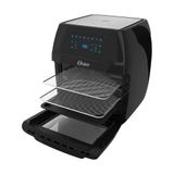 Fritadeira Elétrica sem Óleo Oven Fryer 3 em 1 Oster 12L 1800W OFRT780 - 220V / Timer / Preto / 9 Funções / Display Digital / 6 Acessórios