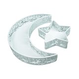 Utensílios De Mesa De Decoração De Ramadã Para Bandeja Eid Mubarak Para