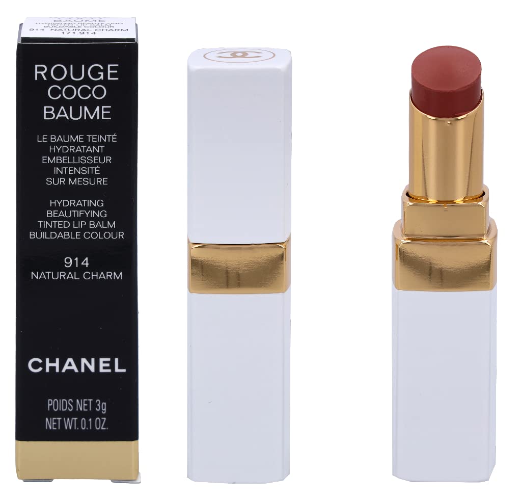 Bálsamo Labial Chanel Rouge Coco Baume Hidratante Tingido 914 3ml