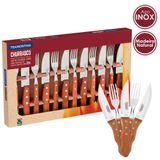 Kit Churrasco 12 Peças Jumbo Garfo Faca Tramontina 2239906