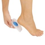 Calcanheira De Silicone Com Ponto Azul 1002 Orthopauher - P