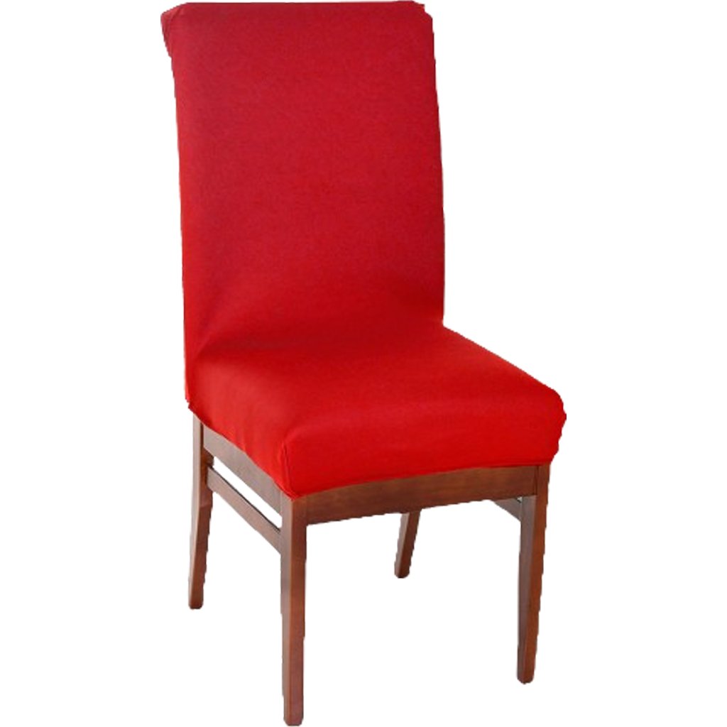 Kit 2 Capa De Cadeira Malha Gel Ajustável Vermelho