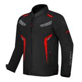 Jaqueta Moto X11 One Sport Motociclista Motoboy Motoqueiro - Preto E Vermelho - 3g