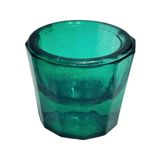 Pote Dappen Vidro Transparente Verde Thimon