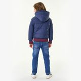 Jaqueta Infantil Menino Universitário Forrada Trick Nick - Azul - 4