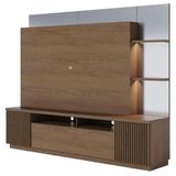 Estante Home Theater Niterói Amêndoa - Colibri