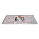 Pia De Cozinha Granito 120 Cm Portinar Plus Cuba Simples Branco Portinar