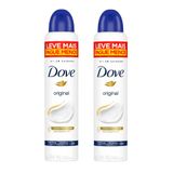 Kit 2 Desodorante Antitranspirante Aerosol Dove Original 250 Ml Cada