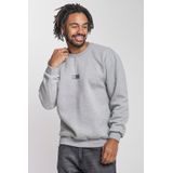 Blusa Masculina Moletom Gola Careca Polo Wear Cinza