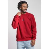 Blusa Masculina Moletom Gola Careca Polo Wear Vermelho