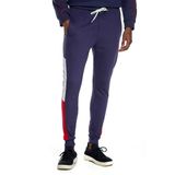 Calça Masculina Moletom Dual Color Polo Wear Azul Escuro