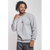 Blusa Masculina Moletom Gola Careca Polo Wear Cinza