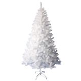 Árvore De Natal Pinheiro Suíço Branco Luxo Premium 900 Galhos 2,10m - Master Christmas