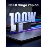 Cabo Rápido Ugreen 100w Usb C Tipo C E-marker 25w 45w (2m,)