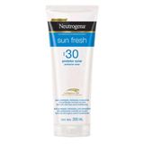 Protetor Neutrogena Sun Fresh Fps 30 200ml