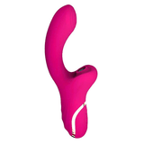 Vibrador Feminino Sugador De Clitóris E Estimulo Ponto G Flexível Lord 22cm X 4,1cm Em Silicone Recarregável