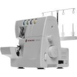 Máquina De Costura Overlock Singer S0105 Portátil 220v - Branco