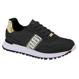 Tenis Vizzano Casual Ref 1429.103.18533 Preto/dourado 034