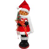 Enfeite Natalino Urso Árvore Natal Estatueta Decoração 40cm