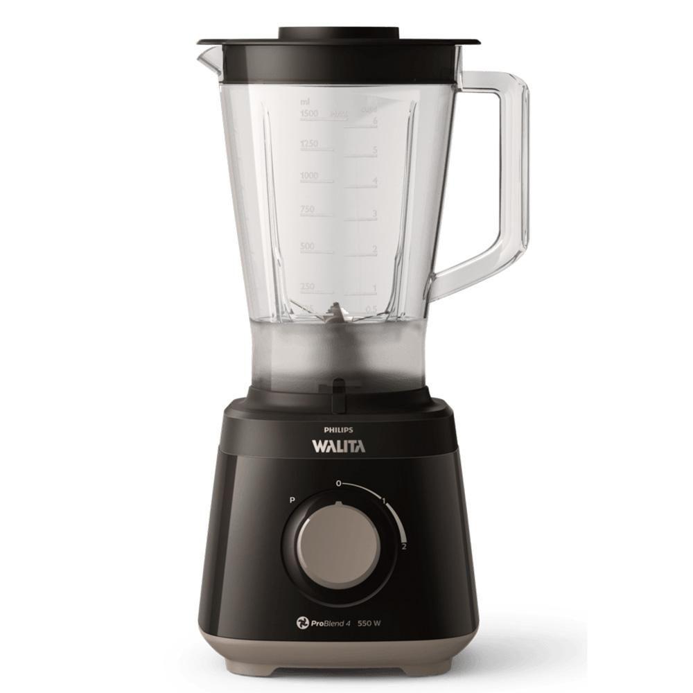 Liquidificador Philips Walita Daily Ri2110p Com 2 Velocidades E Jarra 2 Litros Preto 127v