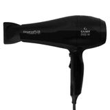 Secador De Cabelo Gama Eleganza Plus Ceramic Íon 2100w Preto 127v