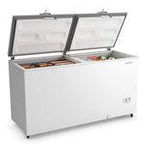 Freezer E Refrigerador Horizontal Da550if Metalfrio Com 543 Litros E 2 Portas Bivolt