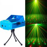 Laser De Balada Led Mini Giratória Festa Colorida