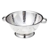 Escorredor De Massas Macarrão Multiuso Em Aço Inox 28cm