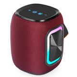 Alto-falante Bluetooth Imenso Subwoofer Estéreo Portátil Vermelho