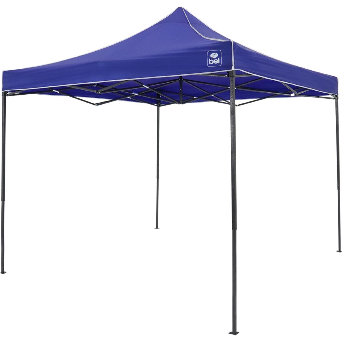 Tenda Gazebo Dobravel Azul 3 X 3 Metros Pagoda Flex Bel