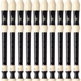 Kit 10 Flautas Doce Soprano Barroca Em C Yrs-32b Yamaha