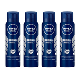 Kit 4 Des Nivea Aero 150ml Original Prot Cada