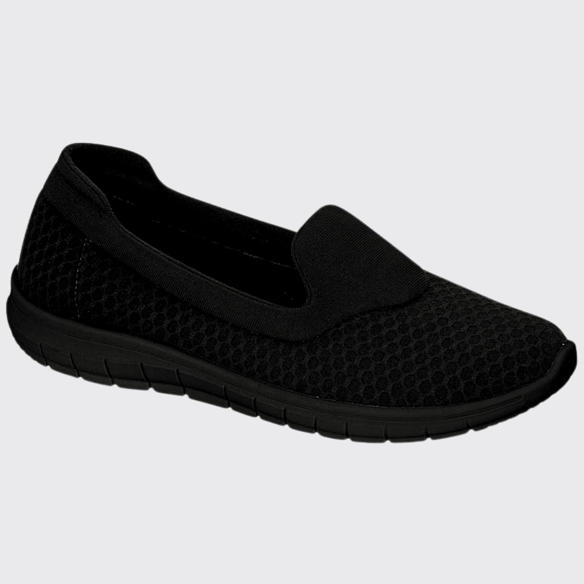 Tenis Sapatilha Slip On Feminino Actvitta 4828.117.26037 - Preto/preto - 38