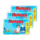 Fralda Descartável Huggies Hiper Tripla Proteção Tamanho G - 3 Pacotes com 78 Fraldas - Total 234 Unidades