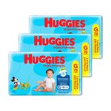 Fralda Descartável Huggies Hiper Tripla Proteção Tamanho G - 3 Pacotes Com 78 Fraldas - Total 234 Tiras