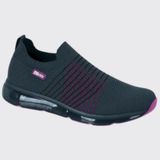 Tenis Feminino Slip On Urban Bolha Confort Actvitta 4215.1034.28458 - Grafite/violeta - 38