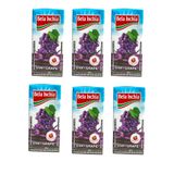 Kit 12 Unidades Suco Bela Ischia Pronto De Uva 200ml