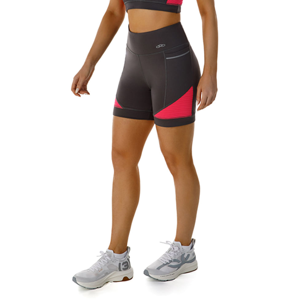 Shorts Runner 5 Olympikus Feminino P Cinza