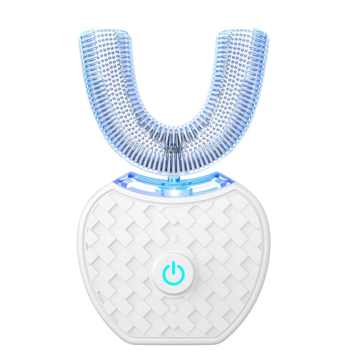 Escova De Dentes Elétrica 360° Sonic Whitening Com Luz Led