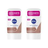 Desodorante Nivea Clinical Gel 54g Fem Derma Protect - 2un
