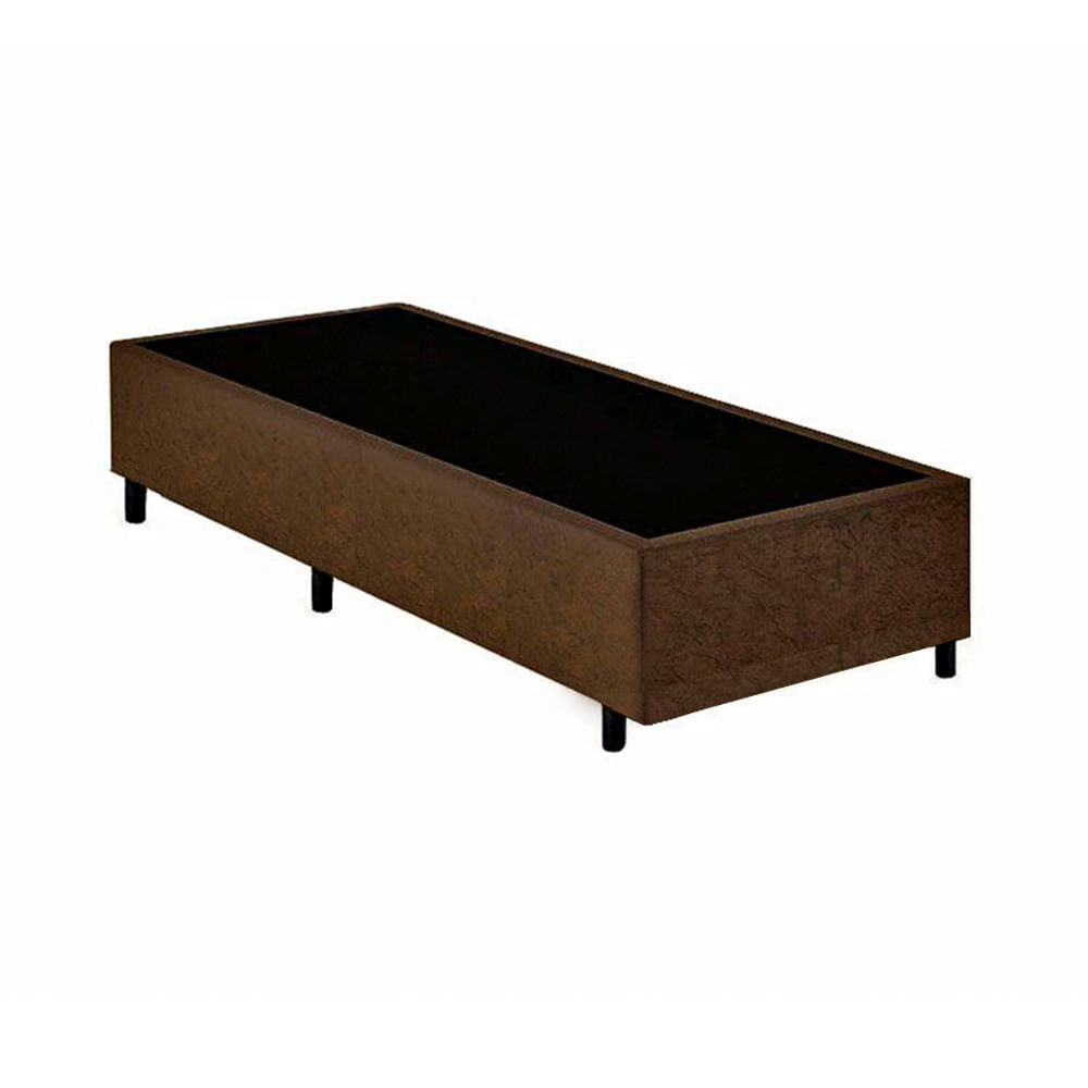 Base Box Solteiro Santo Box Suede 40x88x188