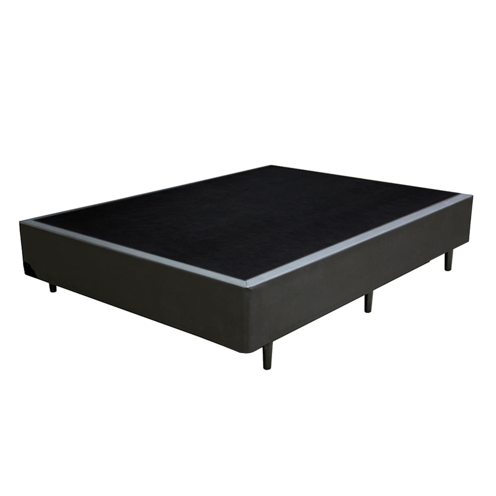 Base Box Casal Santo Box Suede 40x138x188