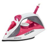 Ferro De Passar A Vapor Black &amp; Decker Fx2200 | Com Base Antiaderente Rosa