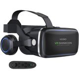 Óculos De Realidade Virtual Com Fone De Ouvido Vr Compatível Com Android E Iphone Com Controle