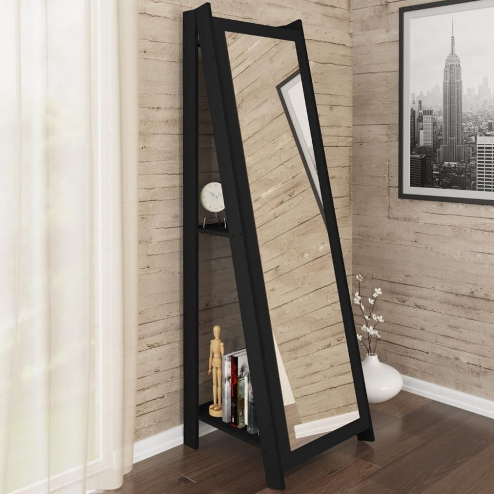 Espelheira Com 2 Prateleiras Rt 3083 Movelbento