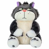 Pelucia Infantil Disney Cinderela Gato Lucifer Big Feet Fun Divirta Se